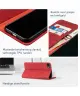 Rosso Element Apple iPhone 16e Hoesje Book Case Wallet Rood