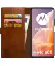 Rosso Element Motorola Moto G85 Hoesje Book Case Wallet Bruin