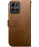 Rosso Element Motorola Moto G75 Hoesje Book Case Wallet Bruin