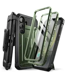 SUPCASE UB Pro Samsung Galaxy S25 Hoesje Full Protect Kickstand Groen