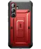 SUPCASE UB Pro Samsung Galaxy S25 Hoesje Full Protect Kickstand Rood