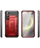 SUPCASE UB Pro Samsung Galaxy S25 Hoesje Full Protect Kickstand Rood