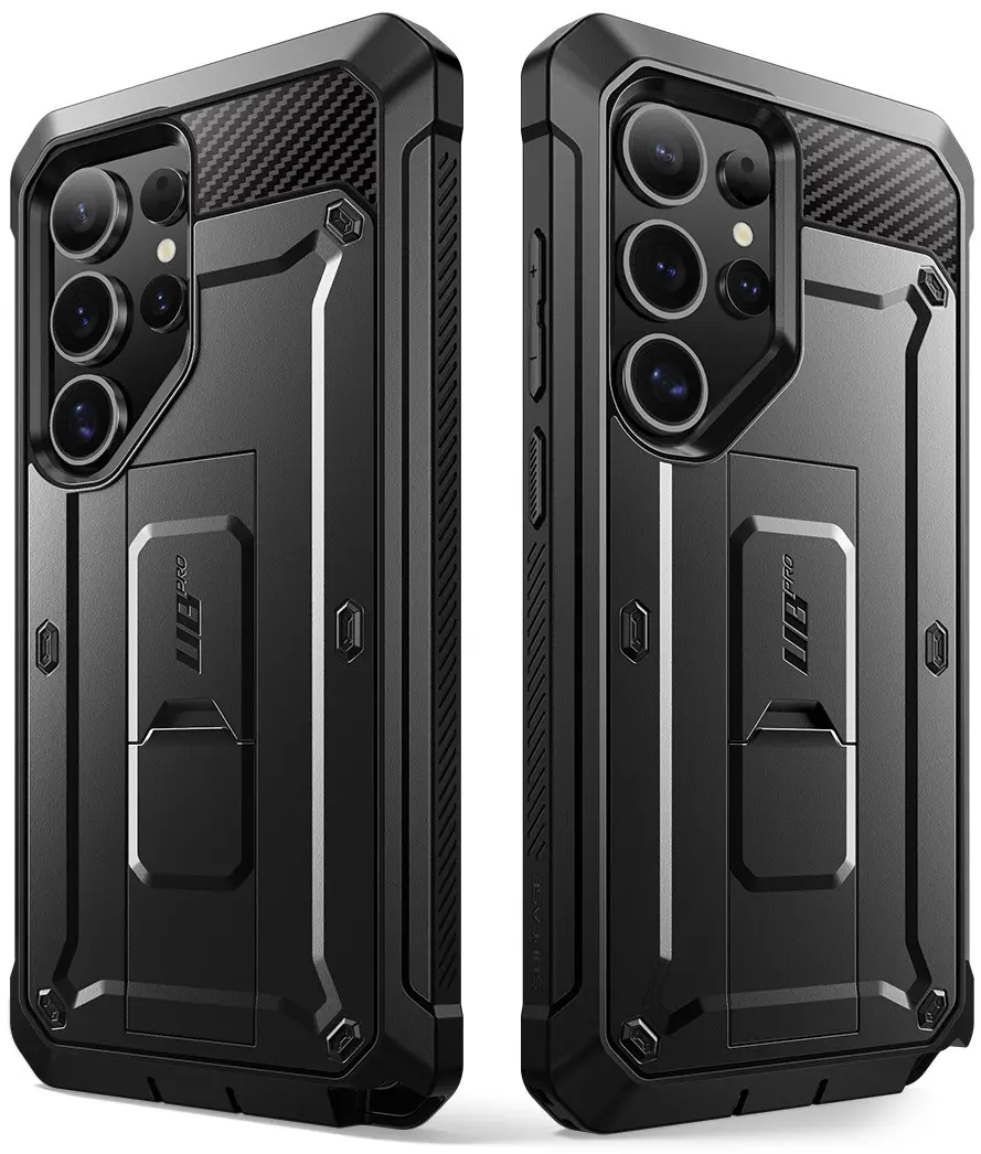 SUPCASE UB Pro Samsung Galaxy S25 Ultra Hoesje Full Protect Kickstand Zwart afbeelding 11