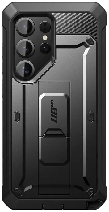 SUPCASE UB Pro Samsung Galaxy S25 Ultra Hoesje Full Protect Kickstand Zwart afbeelding 2