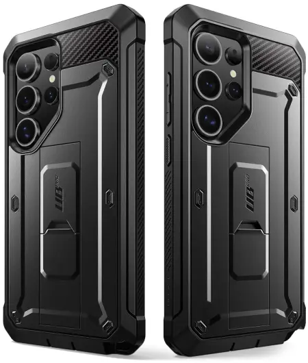 SUPCASE UB Pro Samsung Galaxy S25 Ultra Hoesje Full Protect Kickstand Zwart afbeelding 11
