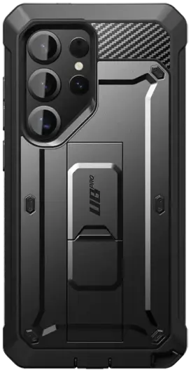 SUPCASE UB Pro Samsung Galaxy S25 Ultra Hoesje Full Protect Kickstand Zwart afbeelding 2