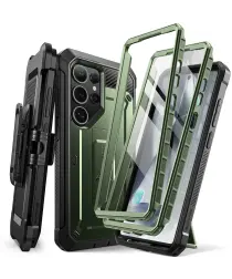 SUPCASE UB Pro Samsung Galaxy S25 Ultra Hoesje Full Protect Kickstand Groen