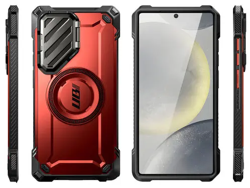 SUPCASE UB Pro MagXT Samsung Galaxy S25 Ultra Hoesje Camera Protector Rood afbeelding 12