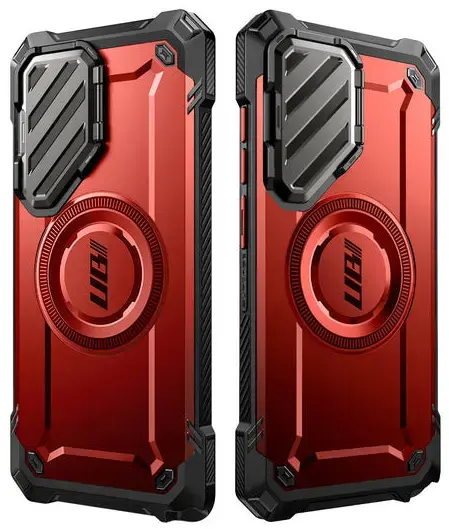 SUPCASE UB Pro MagXT Samsung Galaxy S25 Ultra Hoesje Camera Protector Rood afbeelding 11