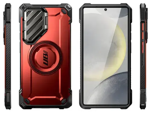 SUPCASE UB Pro MagXT Samsung Galaxy S25 Ultra Hoesje Camera Protector Rood afbeelding 12
