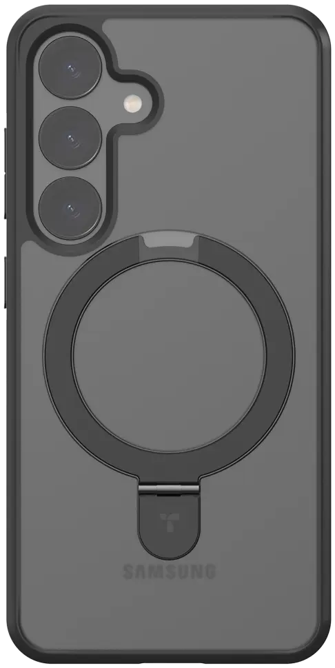TORRAS Ostand Pro Magnetic Samsung Galaxy S25 Hoesje 360° Stand Zwart afbeelding 2