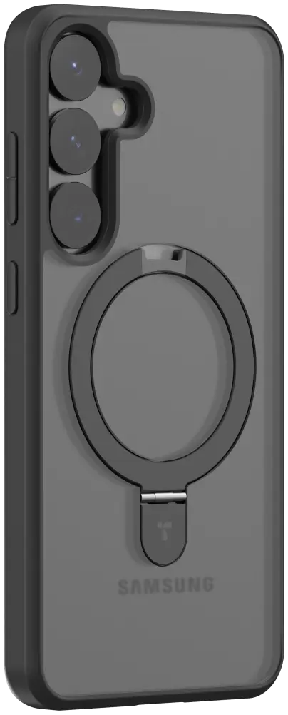 TORRAS Ostand Pro Magnetic Samsung Galaxy S25 Hoesje 360° Stand Zwart afbeelding 3