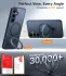TORRAS Ostand Pro Magnetic Samsung Galaxy S25 Hoesje 360° Stand Zwart afbeelding 4