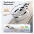 TORRAS Ostand Pro Magnetic Samsung S25 Ultra Hoesje met Stand Transparant afbeelding 7