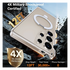 TORRAS Ostand Pro Magnetic Samsung S25 Ultra Hoesje met Stand Transparant afbeelding 9