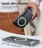 TORRAS Pstand Spin Magnetic Samsung Galaxy S25 Hoesje 360° Kickstand Transparant afbeelding 6