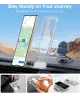 TORRAS Pstand Spin Magnetic Samsung Galaxy S25 Ultra Hoesje 360° Kickstand Clear