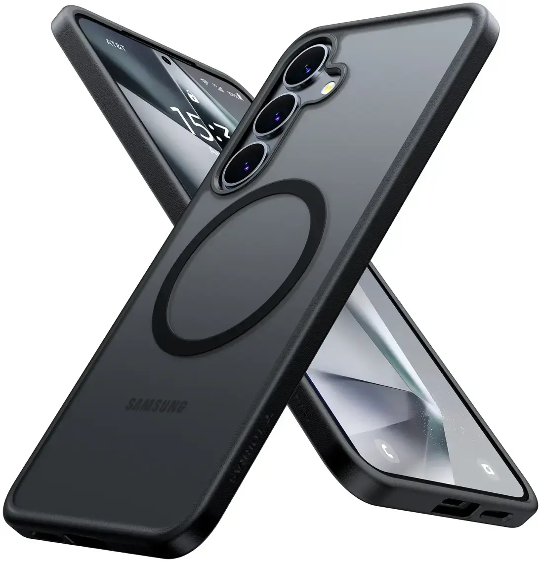 TORRAS Guardian Magnetic Samsung Galaxy S25 Plus Hoesje Back Cover Zwart afbeelding 1