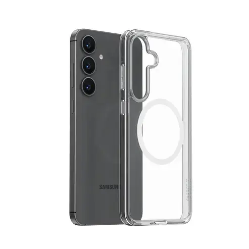 TORRAS Guardian Magnetic Samsung Galaxy S25 Hoesje Back Cover Transparant afbeelding 1
