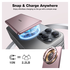 Torras MiniMag 5.000 mAh MagSafe Powerbank Reisformaat Roze afbeelding 3