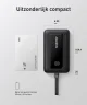 Anker Zolo 30W Powerbank met Ingebouwde Lanyard USB-C Kabel 10.000 mAh Zwart