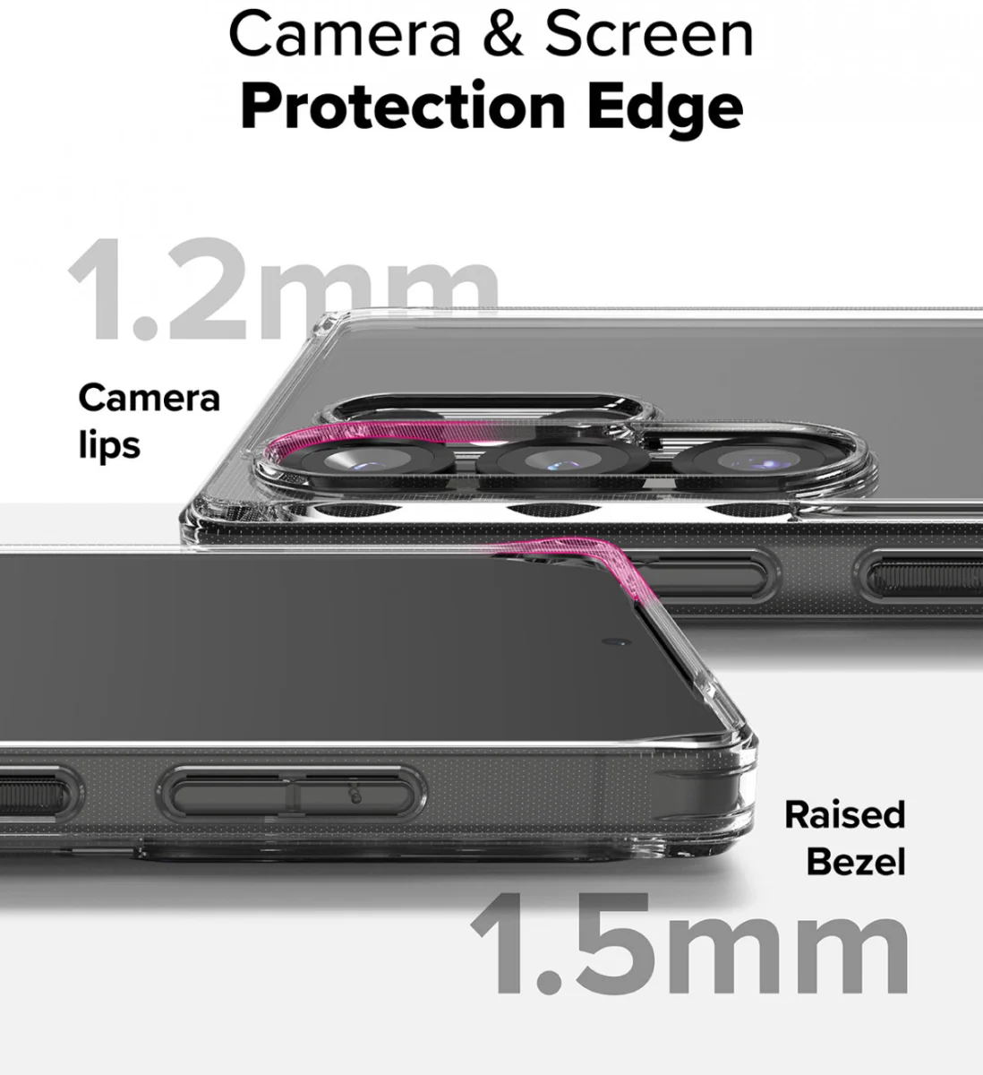 Ringke Fusion Samsung Galaxy S25 Ultra Hoesje Back Cover Transparant afbeelding 5