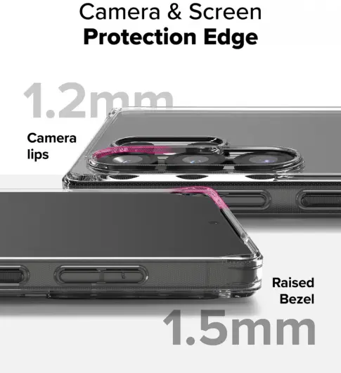 Ringke Fusion Samsung Galaxy S25 Ultra Hoesje Back Cover Transparant afbeelding 5