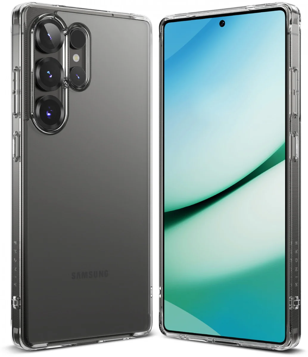Ringke Fusion Samsung Galaxy S25 Ultra Hoesje Back Cover Matte Transparant afbeelding 1