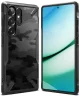 Ringke Fusion X Samsung Galaxy S25 Ultra Hoesje Back Cover Design Camo Zwart