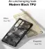Ringke Fusion X Samsung Galaxy S25 Ultra Hoesje Back Cover Camo Zwart afbeelding 5
