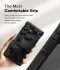 Ringke Fusion X Samsung Galaxy S25 Ultra Hoesje Back Cover Camo Zwart afbeelding 6