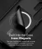 Ringke Onyx Magnetic Samsung Galaxy S25 Ultra Hoesje MagSafe / Qi2 Zwart afbeelding 8