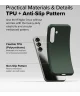 Ringke Onyx Samsung Galaxy S25 Plus Hoesje Flexibel TPU Back Cover Groen