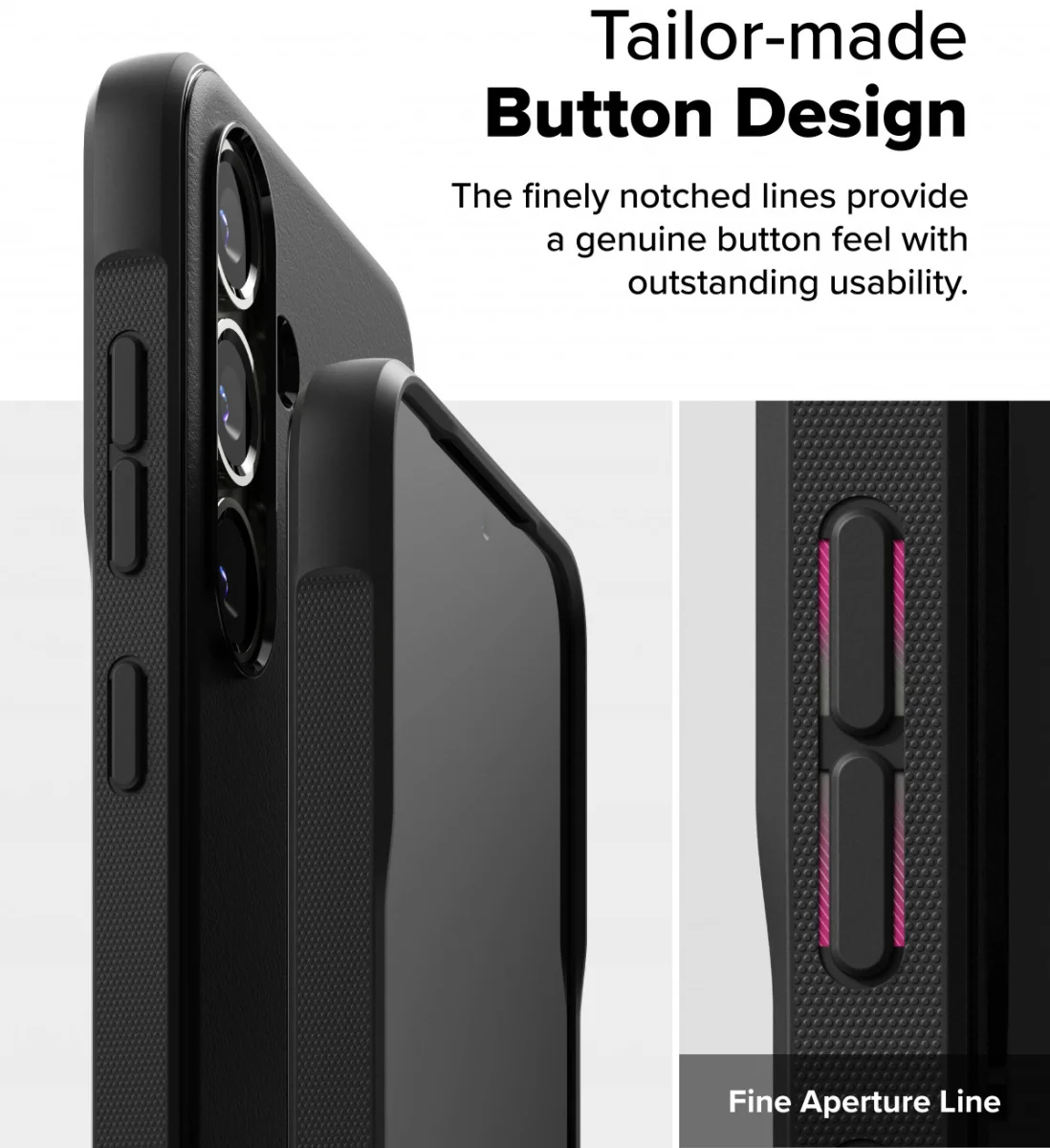 Ringke Onyx Samsung Galaxy S25 Hoesje Flexibel TPU Back Cover Zwart afbeelding 6