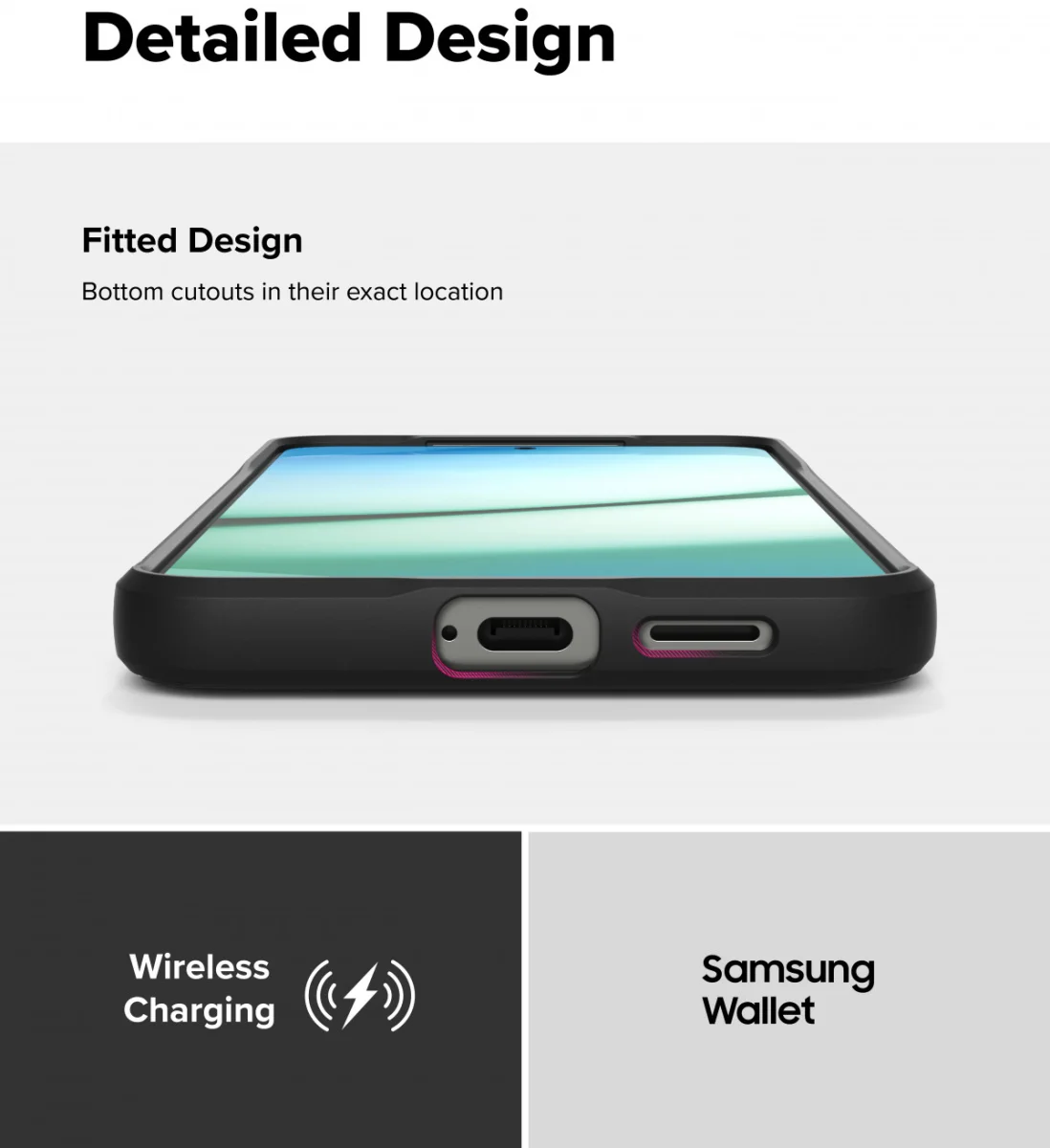 Ringke Onyx Samsung Galaxy S25 Hoesje Flexibel TPU Back Cover Zwart afbeelding 7