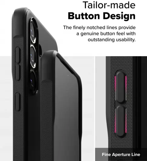 Ringke Onyx Samsung Galaxy S25 Hoesje Flexibel TPU Back Cover Zwart afbeelding 6