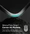 Ringke Onyx Samsung Galaxy S25 Hoesje Flexibel TPU Back Cover Zwart afbeelding 3