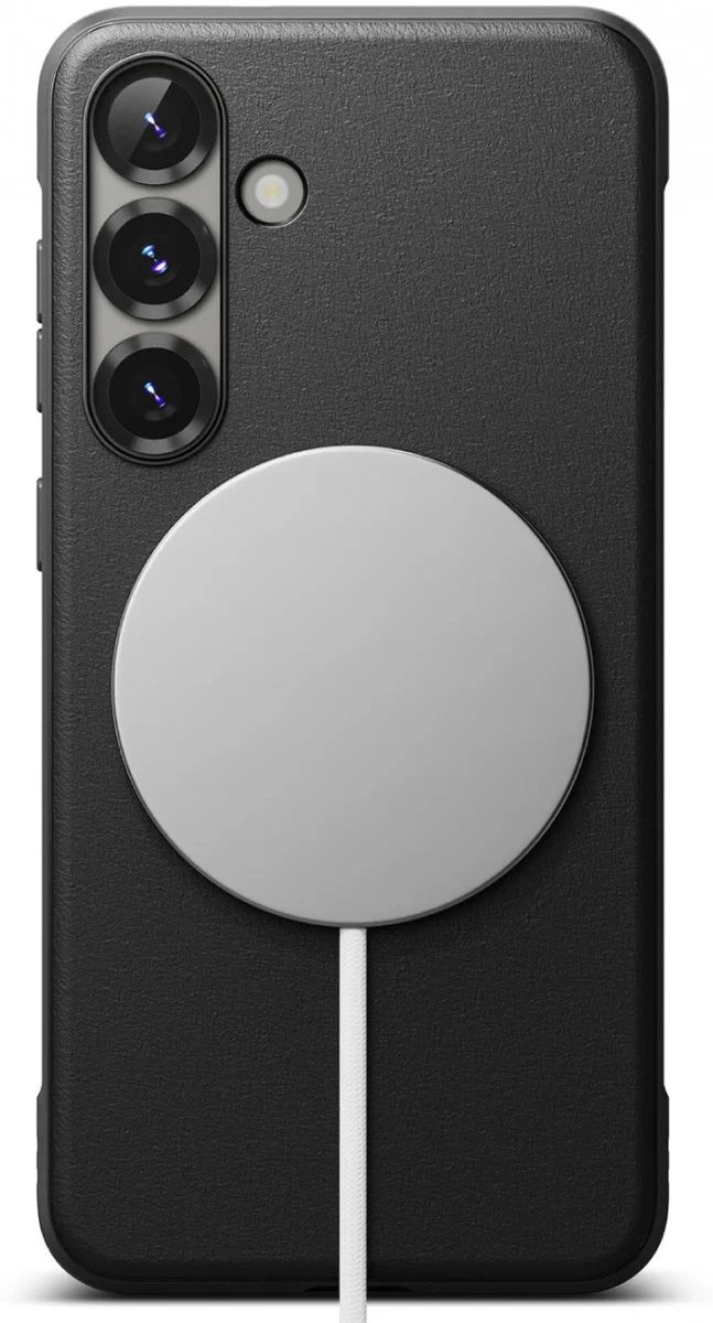 Ringke Onyx Magnetic Samsung Galaxy S25 Hoesje MagSafe / Qi2 Zwart afbeelding 2