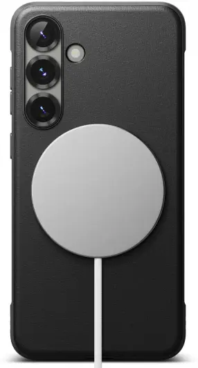 Ringke Onyx Magnetic Samsung Galaxy S25 Hoesje MagSafe / Qi2 Zwart afbeelding 2