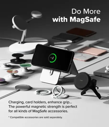 Ringke Onyx Magnetic Samsung Galaxy S25 Hoesje MagSafe / Qi2 Zwart afbeelding 6