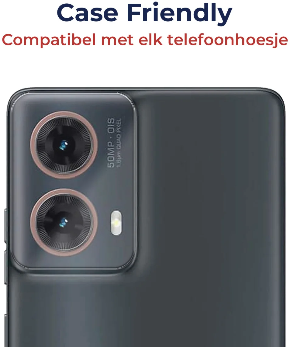 Rosso Motorola Moto G85 Camera Lens Protector Transparant afbeelding 6