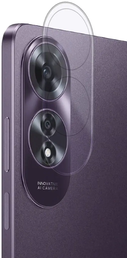 Rosso Oppo A60 4G Camera Lens Protector Transparant afbeelding 2