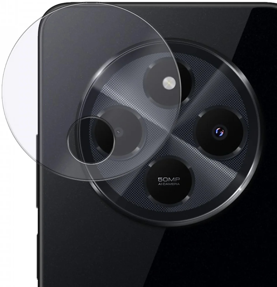 Rosso Xiaomi Redmi 14C Camera Lens Protector Transparant afbeelding 1