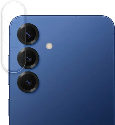 Rosso Samsung Galaxy S25 Camera Lens Protector Transparant afbeelding 1