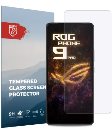 Rosso Asus ROG Phone 9 / 9 Pro 9H Tempered Glass Screen Protector Screen Protectors