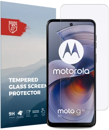 Rosso Motorola Moto G55 9H Tempered Glass Screen Protector Screen Protectors