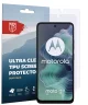 Rosso Motorola Moto G35 Screen Protector Case Friendly Folie Duo Pack