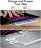 ESR Digital Pencil 6C001A - Magnetische Actieve Stylus Pen voor iPad Wit afbeelding 4
