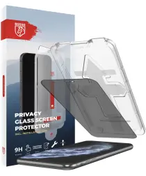 Rosso iPhone 11 Pro Max Privacy Glass Screen Protector met Installatietray afbeelding