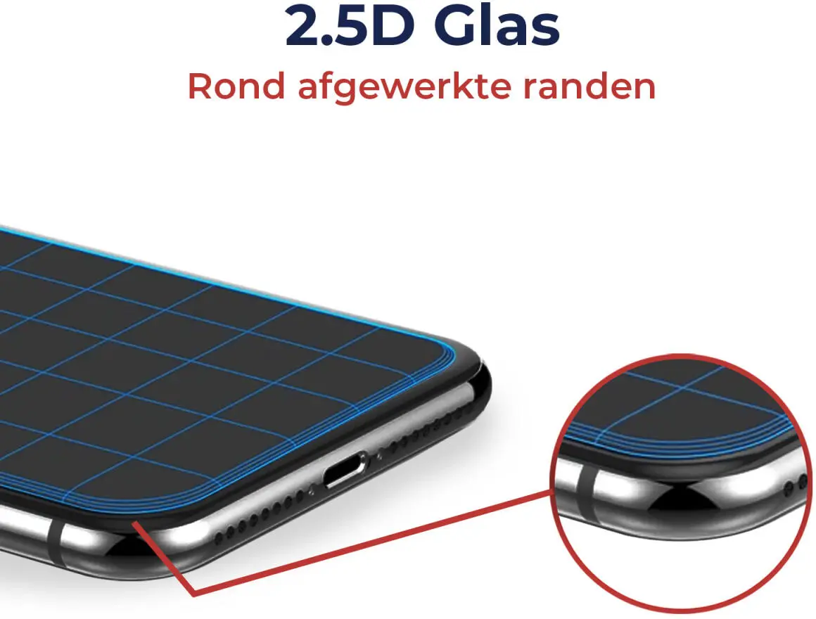 Rosso iPhone 11 Pro Max Privacy Glass Screen Protector met Installatietray afbeelding 7